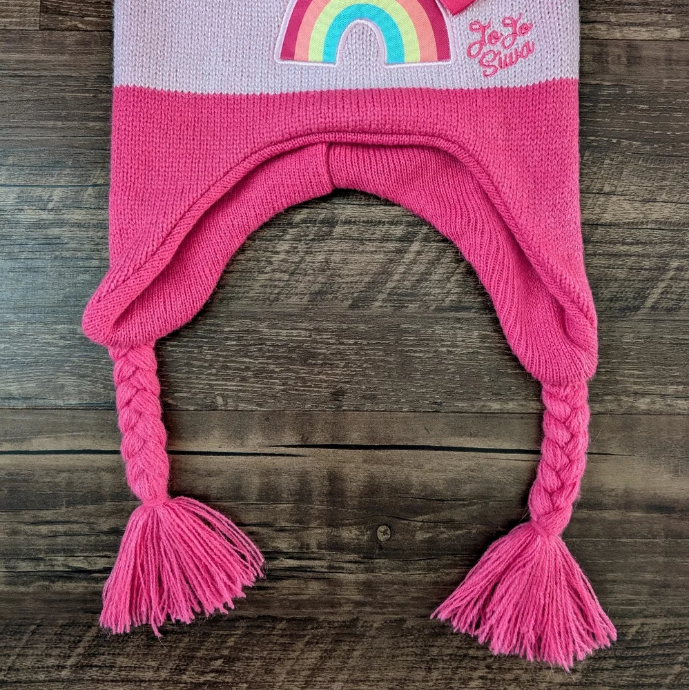 NWT Nickelodeon JoJo Siwa Pink Beanie Hat